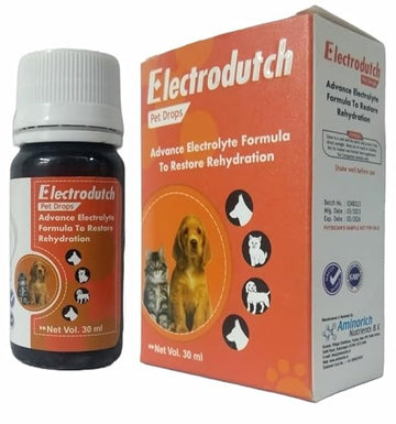 Aminorich Electrodutch Pet Drops -  Advanced Electrolyte Formula to Restore Rehydration